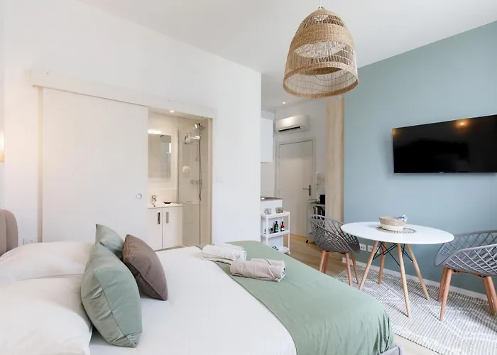 Comfortable Studio W Balcony Cannes Center Tgv